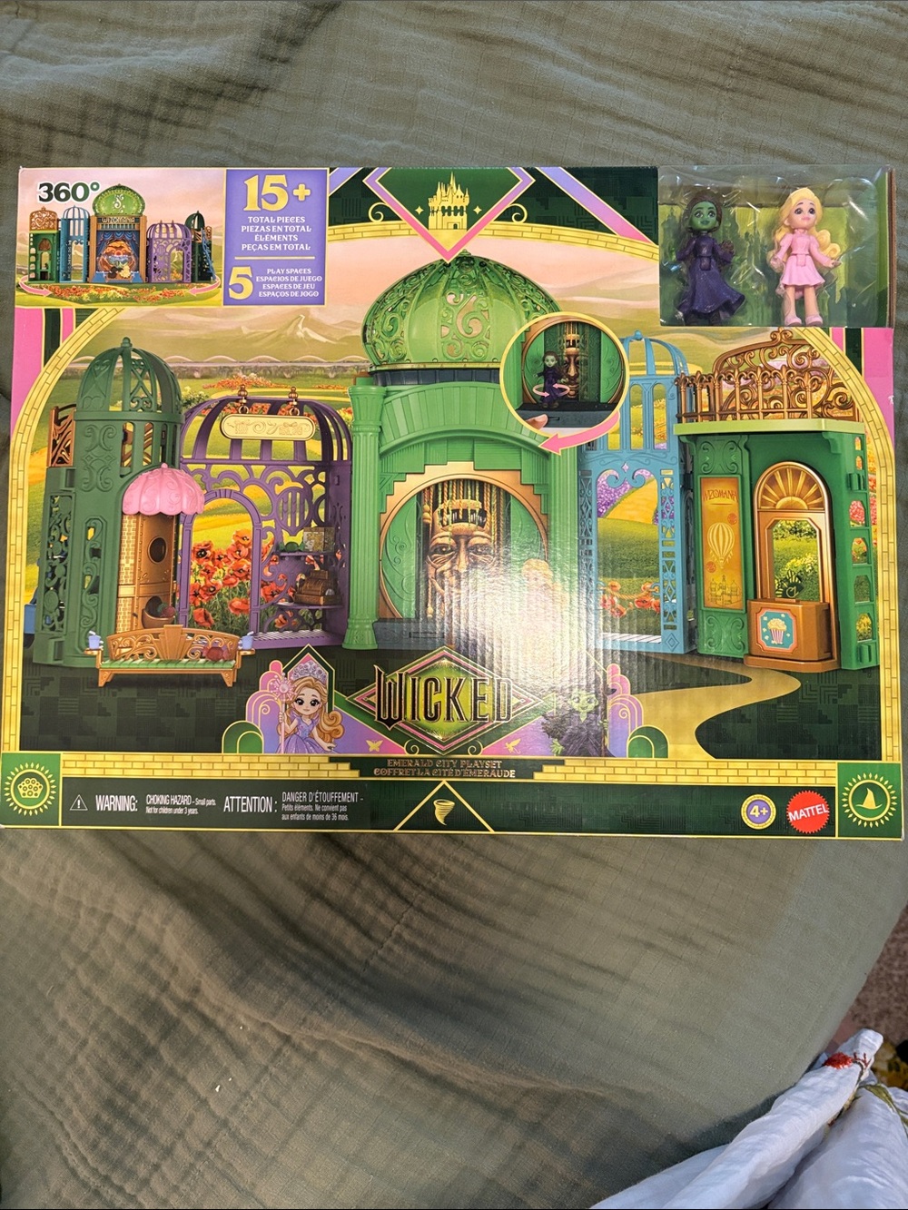 NEW Mattel Wicked Emerald City Playset – Green Kids Toy
